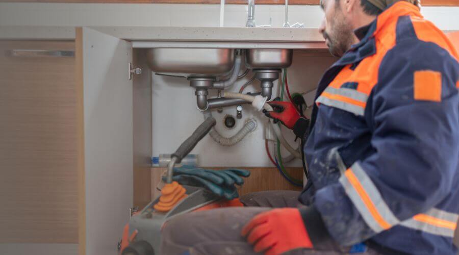 Professional slab leak plumber services in New Vineyard, ME